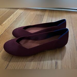 Rothy’s size 6 Merlot flats